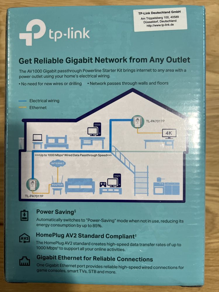 tp-link AV1000 wzmacniacz/repeater sygnału Wi Fi