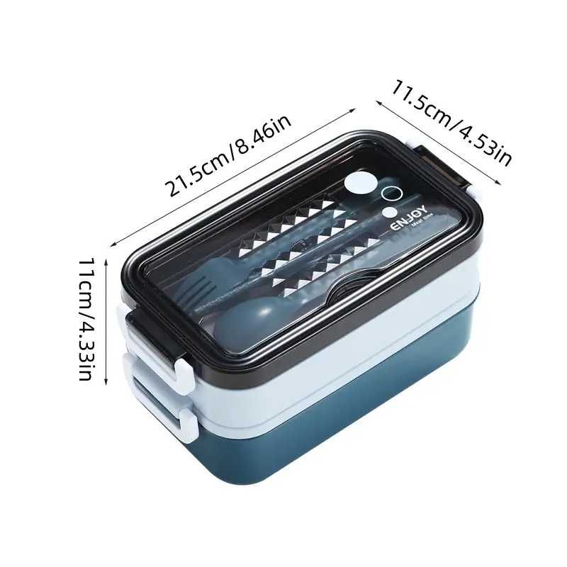 Pojemnik Lunch Box  ze sztućcami