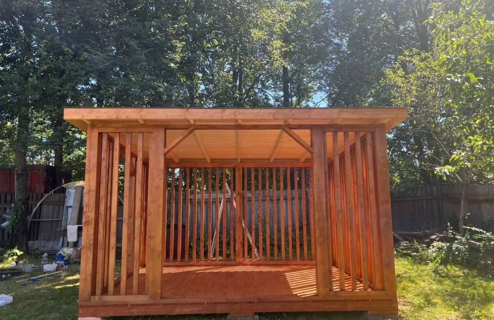 Садовая Беседка в Стиле Loft