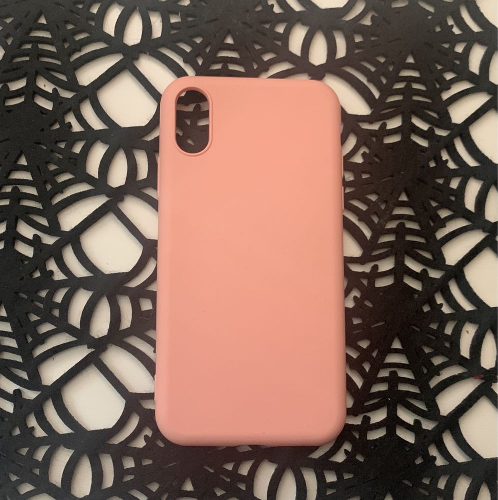 obudowa case iphone XS różowy nowy