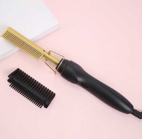 Электрическая расческа- выпрямитель для волос 2 в 1 high heat brush