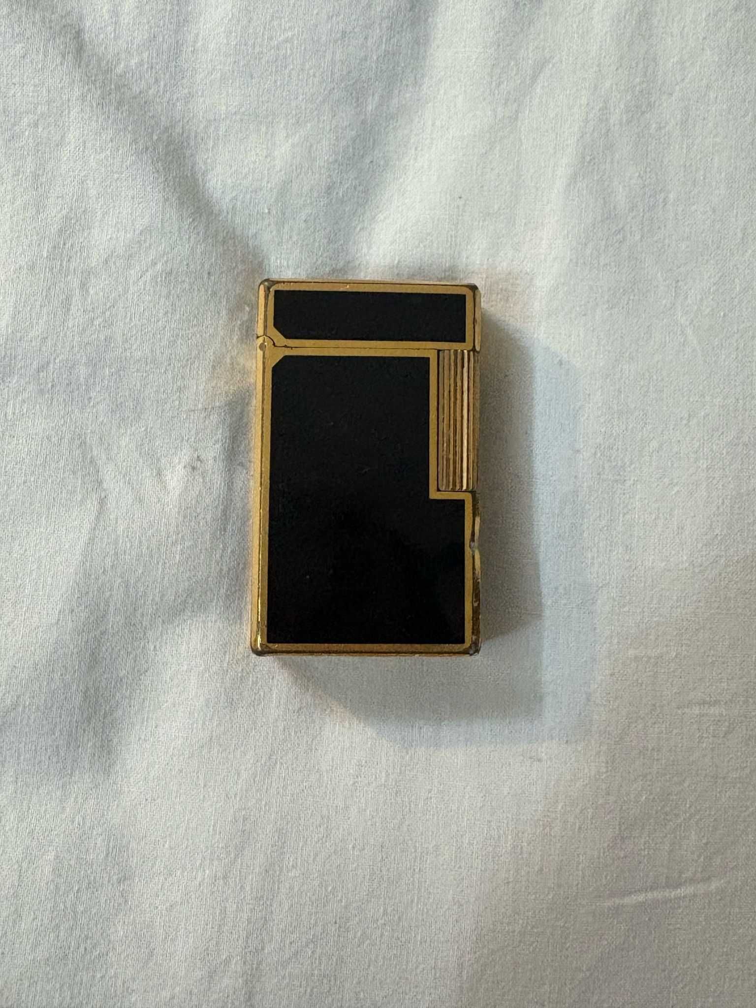 Isqueiro diupon em ouro de coleção
