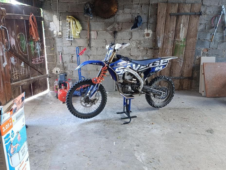 Yamaha 450 Akprapovic zamiana2t