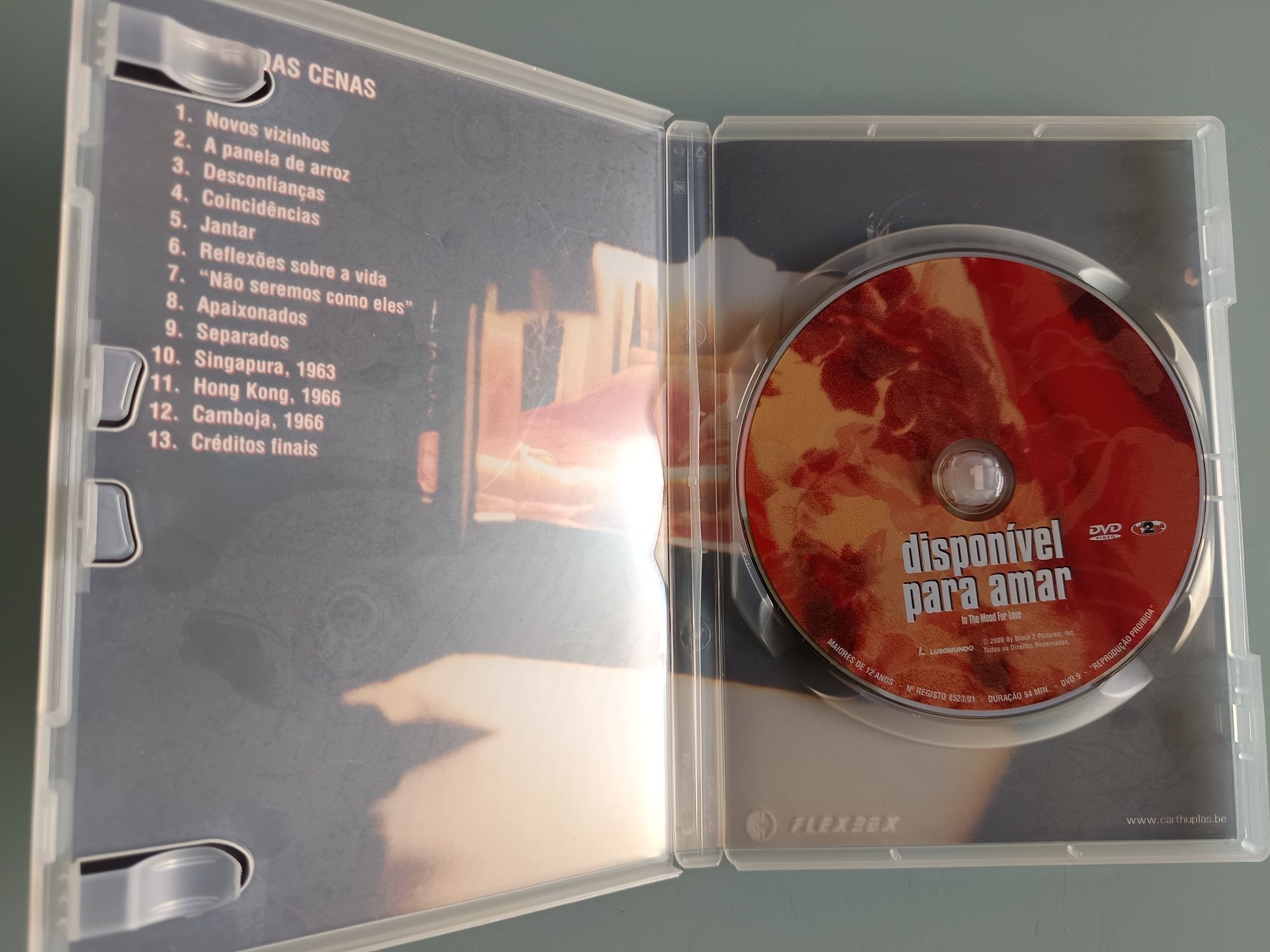 DVD disponível para amar