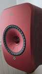 KEF LSX czerwone