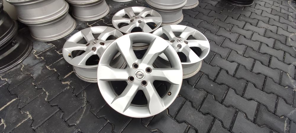 16 4x100  Nissan OE Note Micra oryginalne felgi aluminiowe SUPER STAN