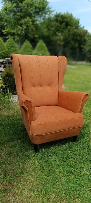 Fotel uszak na sprężynach producent, nowy