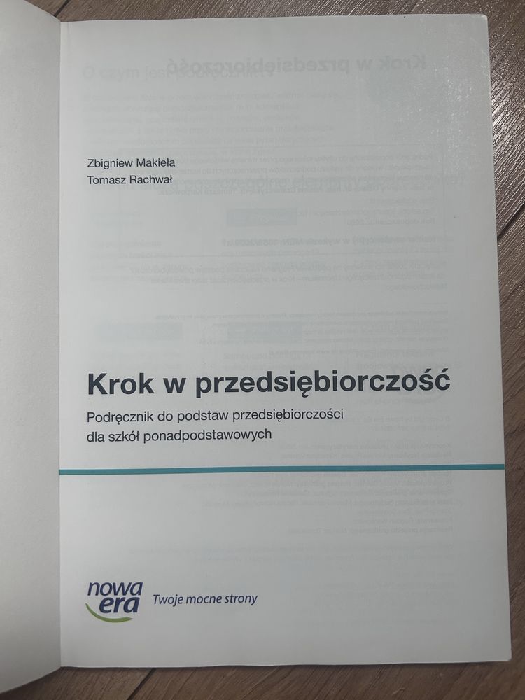 Podręcznik do podstaw przedsiębiorczosci
