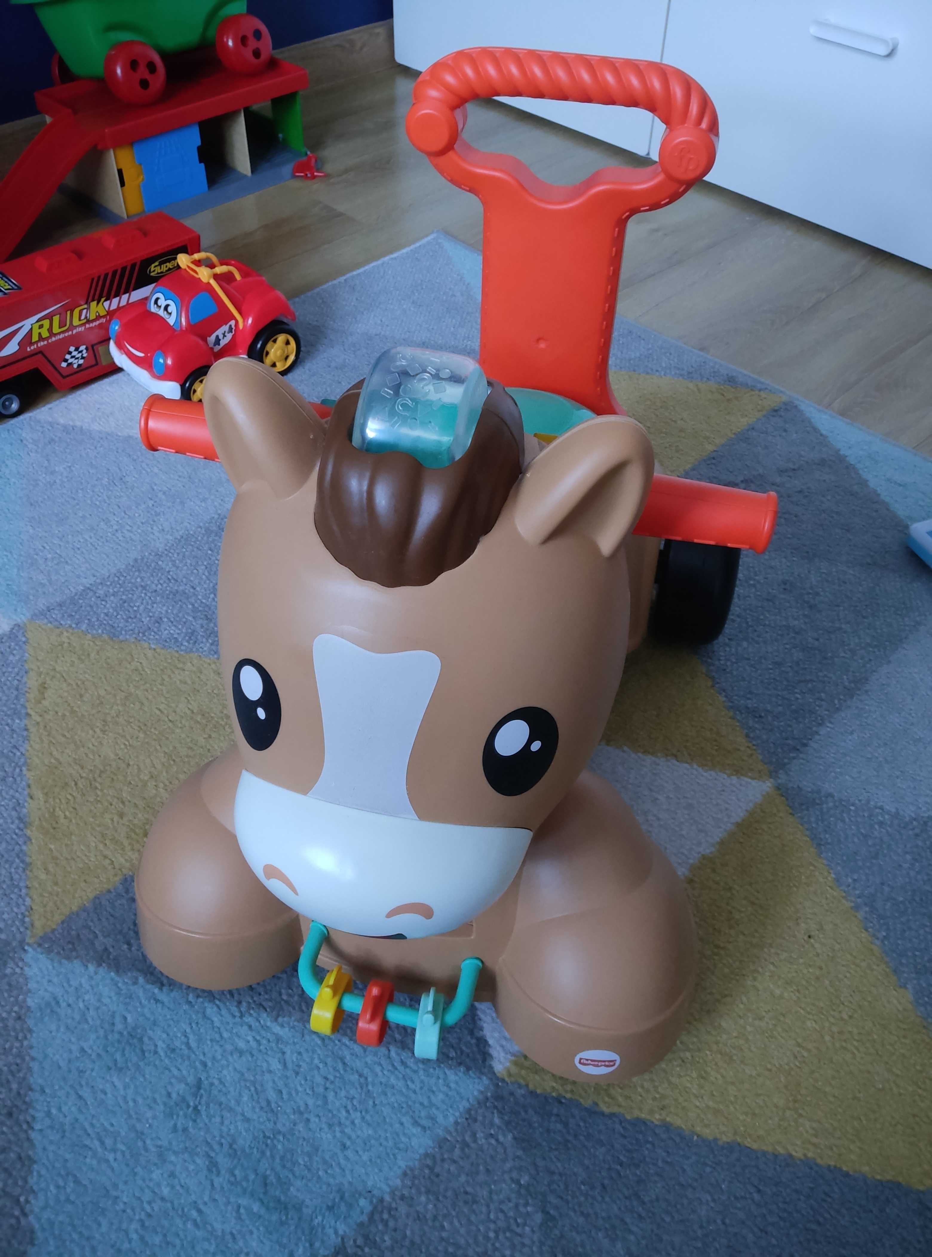 Fisher-Price Spacerowy kucyk Pchacz Jeździk