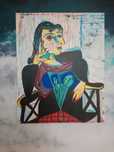 Obraz wzorowany na Picasso