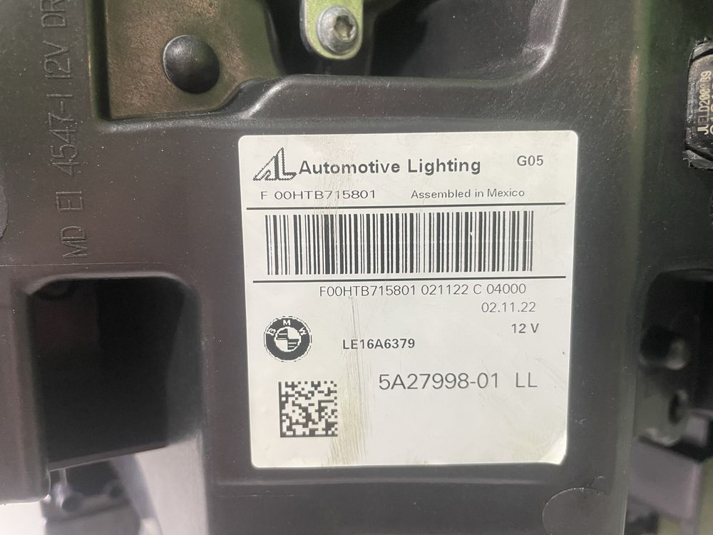 Фара BMW G05 G06 Laser ОРИГИНАЛ Фары БМВ Г05 Г05 Лазарь