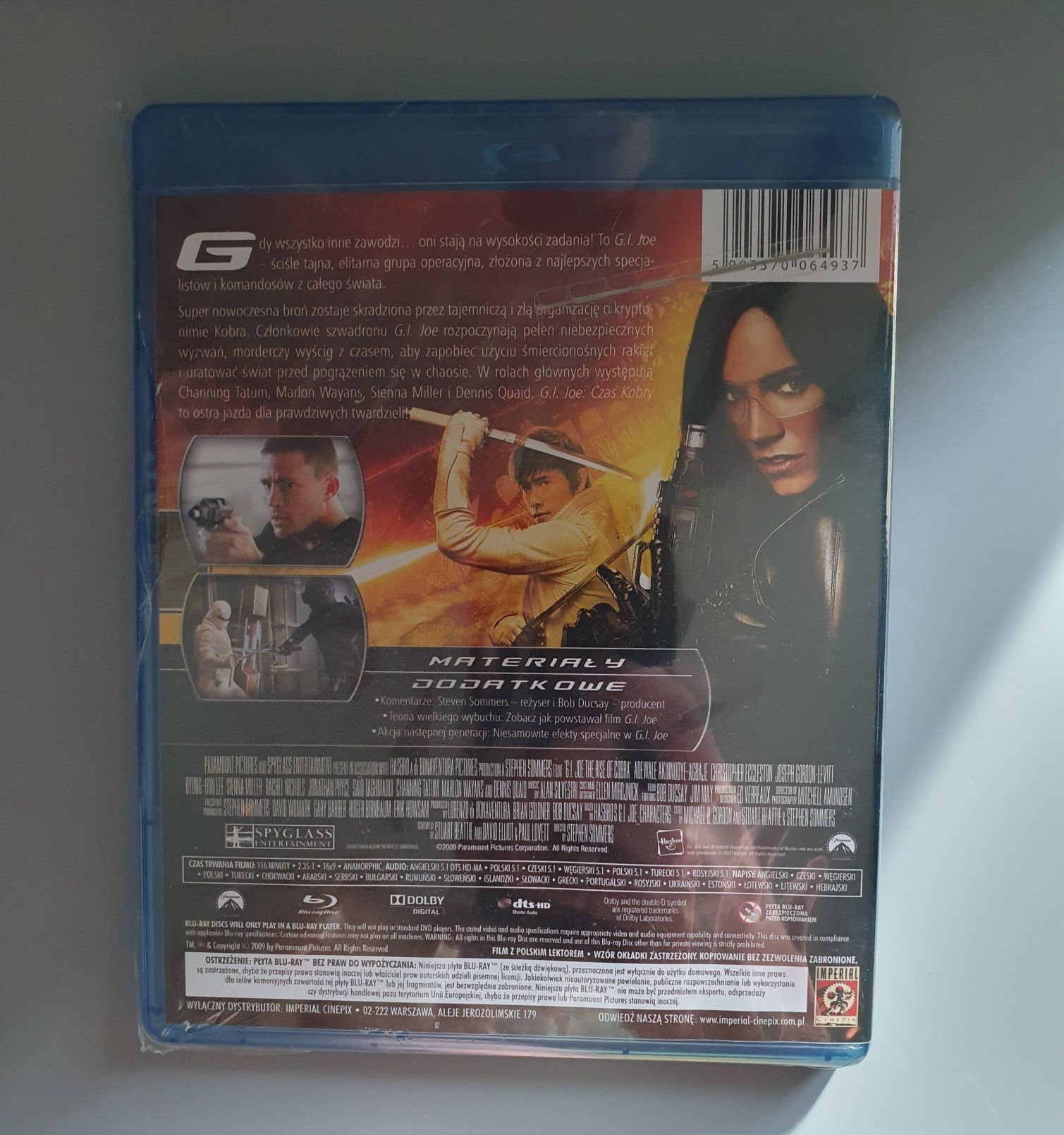 G.I. Joe: Czas Kobry Blu-ray