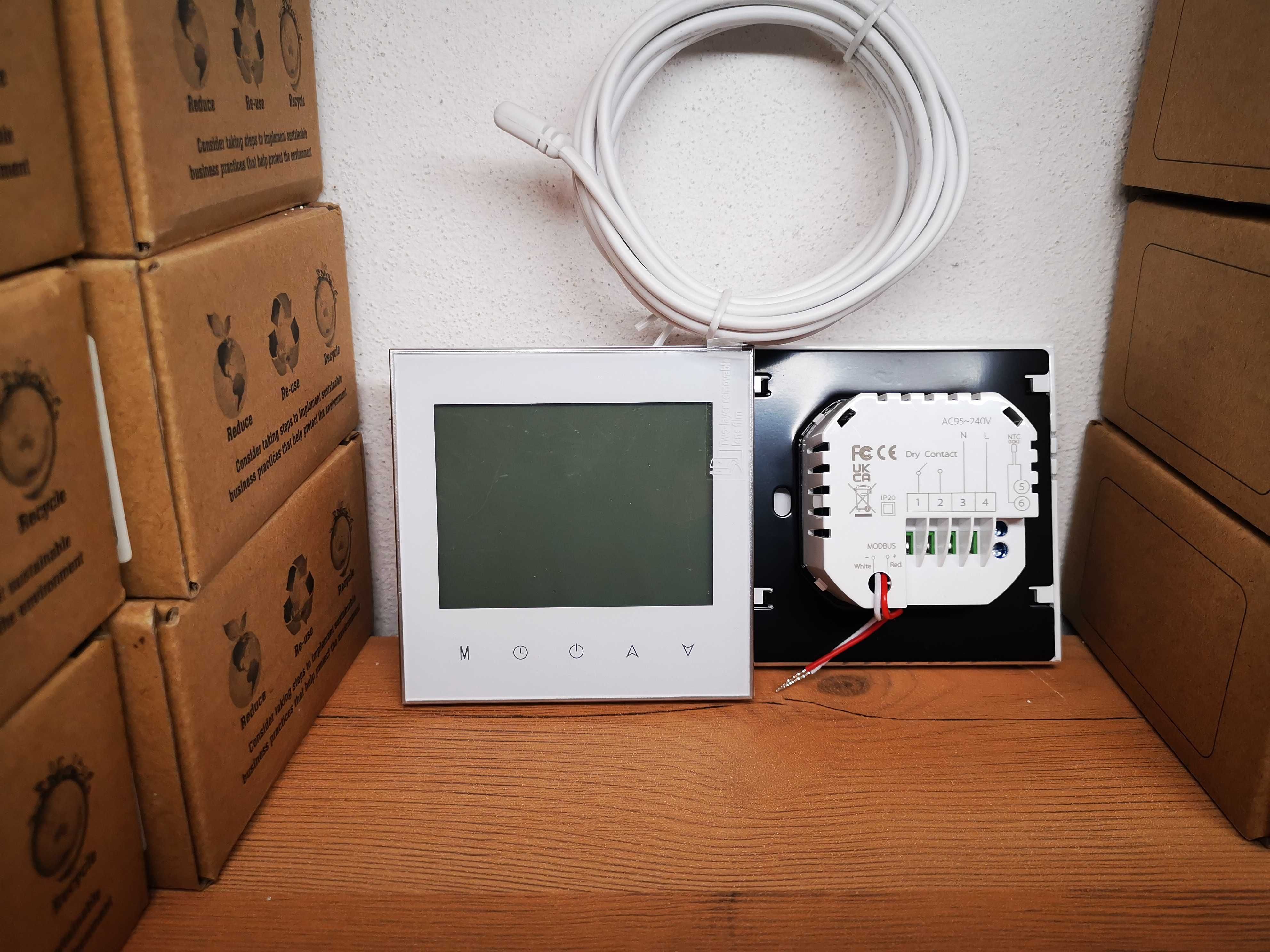 Termostaty modbus, Rs 485. Faktura VAT