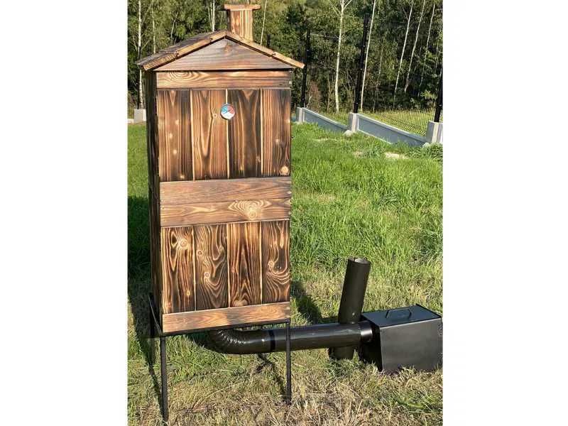 Wędzarnia Ogrodowa Drewniana Domowa Polska Produkcja Dostawa Książka !