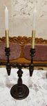 Подсвечник из натурального дерева