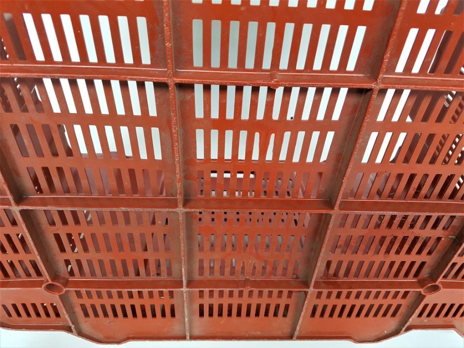 Pojemnik 80x60x44cm Plastikowy Skrzynka Kosz Magazynowy Transportowy
