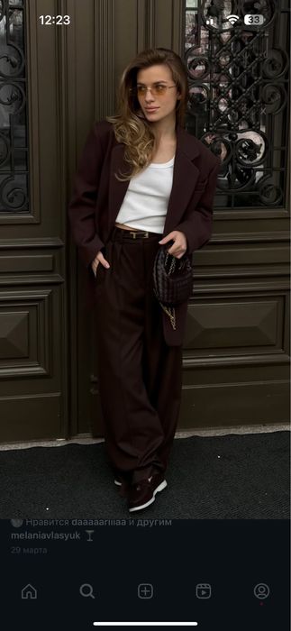 Костюм с брюками lil corner