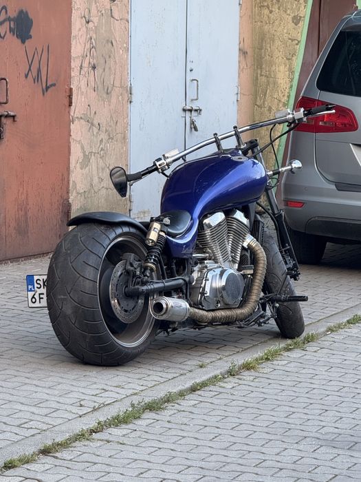 suzuki intruder 800 custom przerobiony  opona 280mm