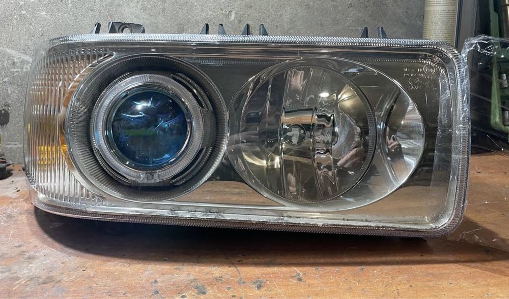 Ремонт, реставрація, встановлення лінз в фури, вантажівки, автобуси