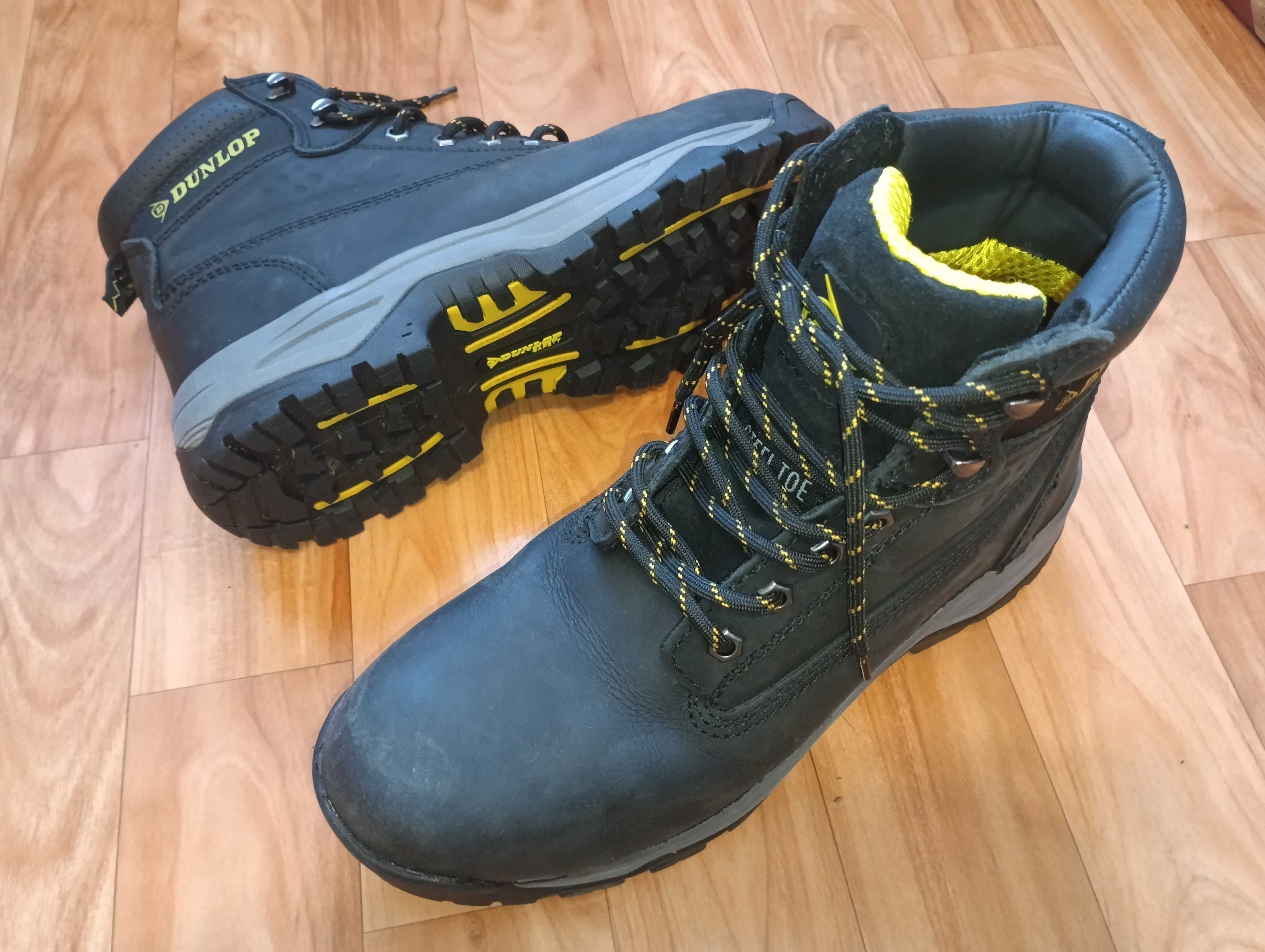 Идеальные Рабочие Ботинки Dunlop 41-41.5р Мет/Носок Англия Кожа