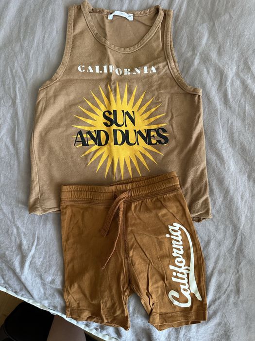 Шорти H&M і літня майка Zara для хлопчика 4-6 років