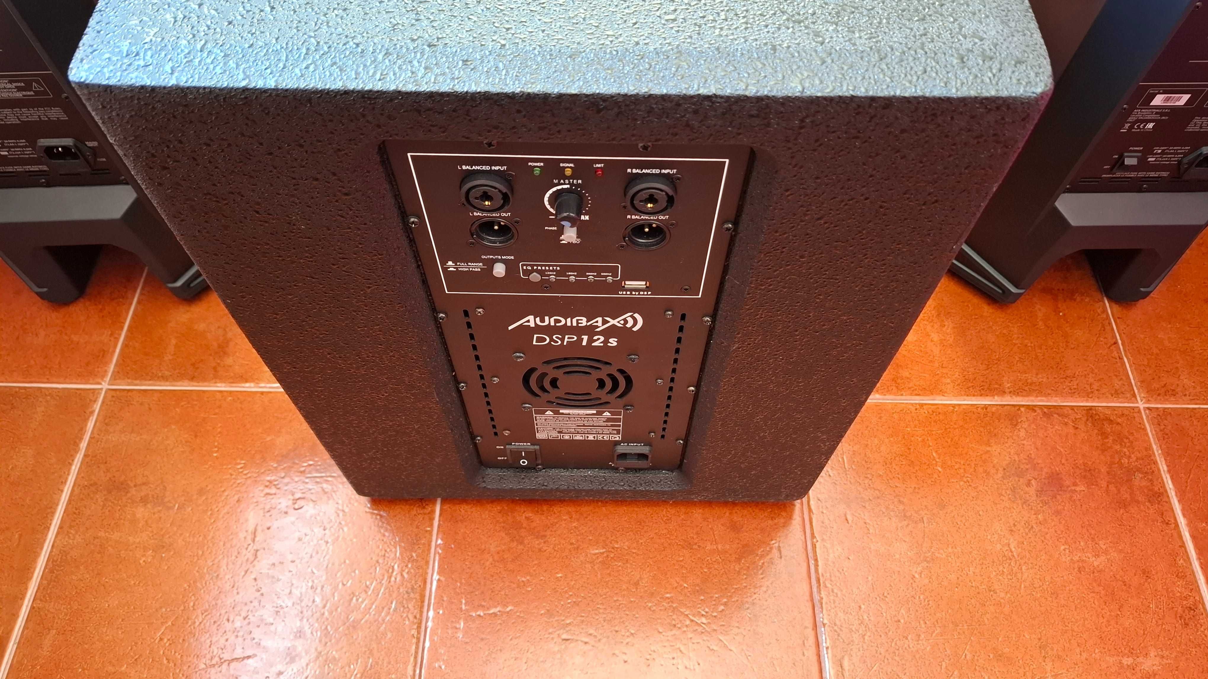 Grave Audibax 12" + Colunas db Technologies Hype 10"