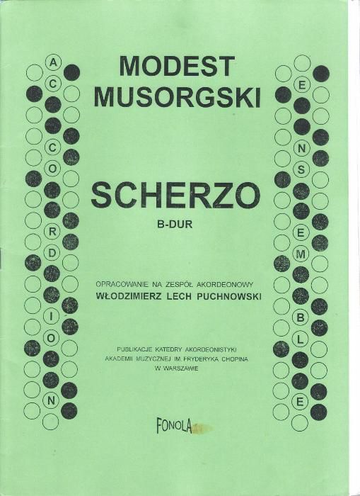 Modest Musorgski - Scherzo B-dur