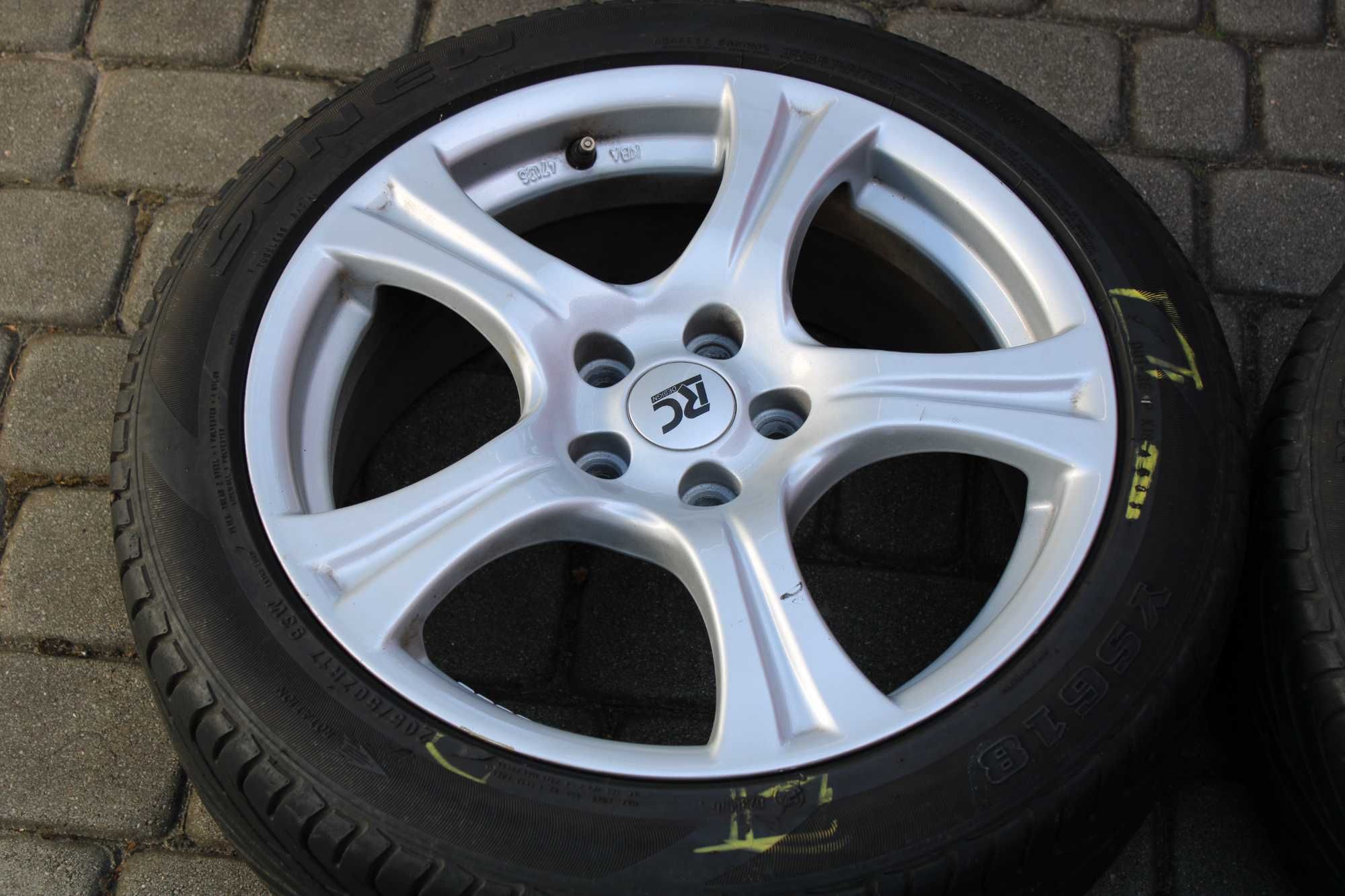 Alufelgi 7.5x17 5x108 otwór 63.4mm ET45 FORD Mondeo Focus VOLVO Jaguar