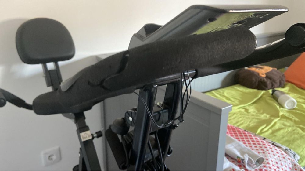 Bicicleta homecom estatica