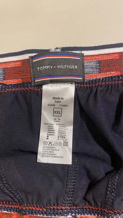 Granatowe bokserki Tommy Hilfiger