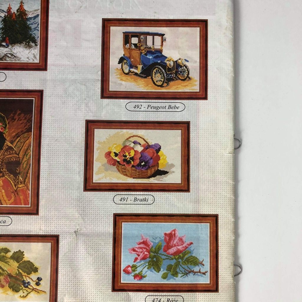 Gazeta Hafty POLSKIE 2/2003 haft krzyżykowy gobelinowy auto pies