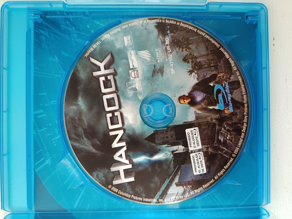 Blu-ray hancock.  .