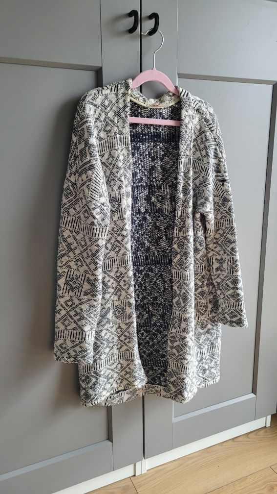 Esprit sweter kardigan bawełna S 36