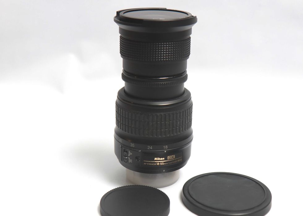 Adaptador fishEye Olho de Peixe função Macro para lentes de rosca 52