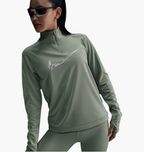Кофта жіноча Nike  DRI-FIT SWOOSH GREEN FV6387-370