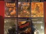 PS2 Bundle x8 PAL CIB Jak 2 3 Rayman Project Zero Burnout Zone Enders