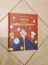Książka na prezent 24 opowiadania Święta z Panem Wierszysławem xmas