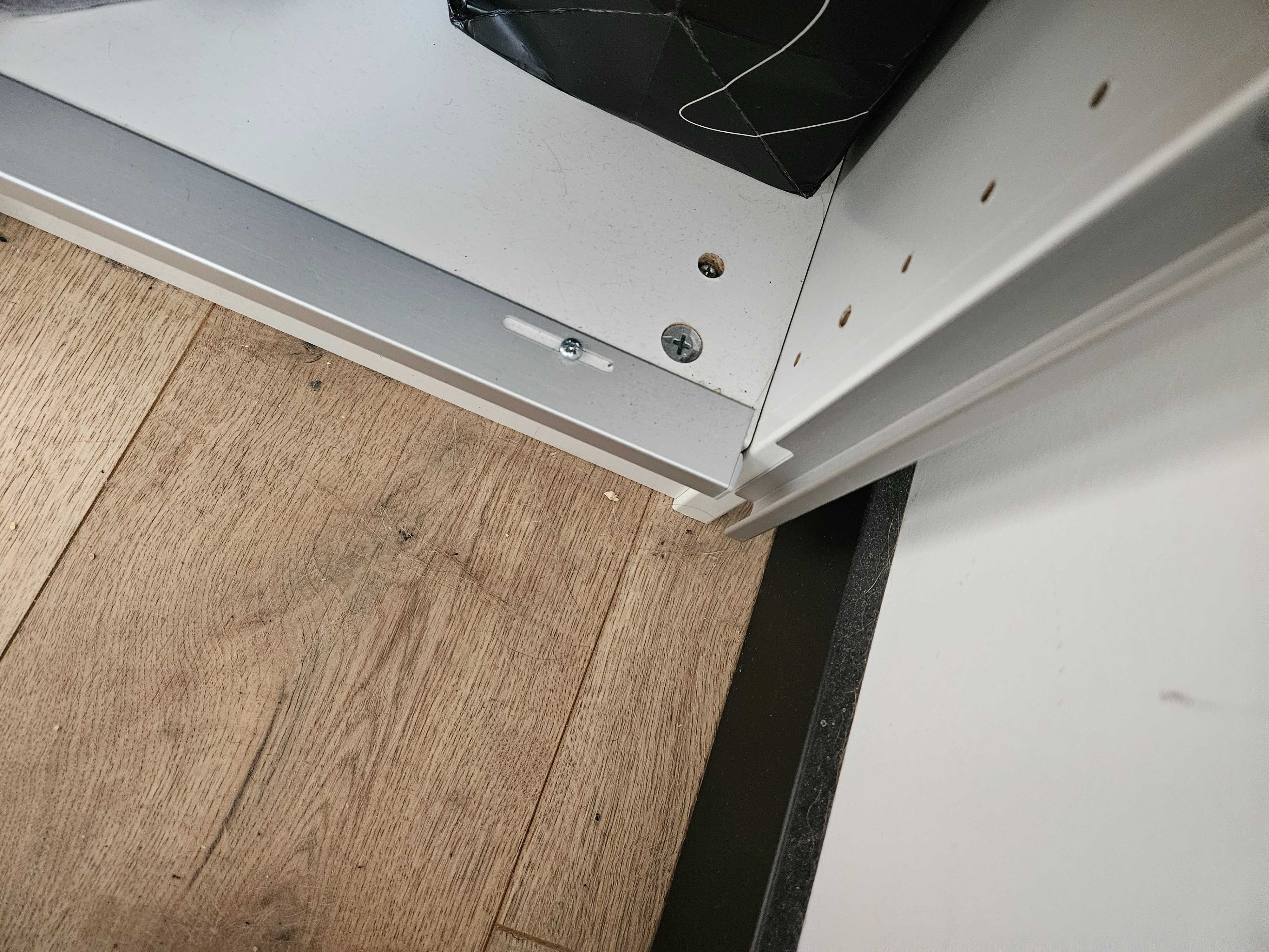 drzwi przesuwne do szafy Ikea Pax kompletne czarne szkło 2szt 75x236cm