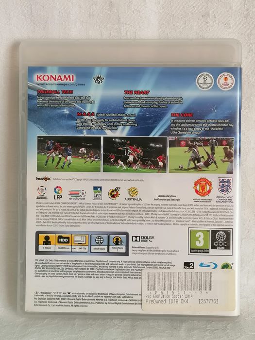 PES 2004 -Jogo PS3 como novo