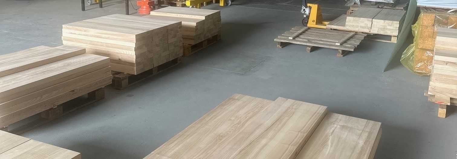 Stopnie, schody, nakładki  jesionowe 100 cm