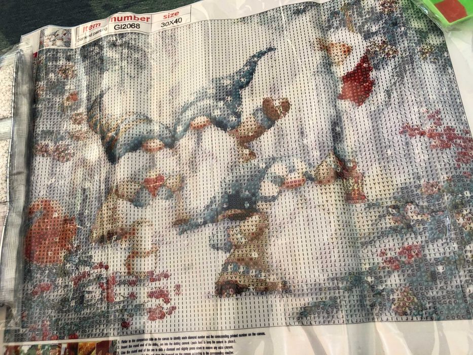 Kit diamond painting novo