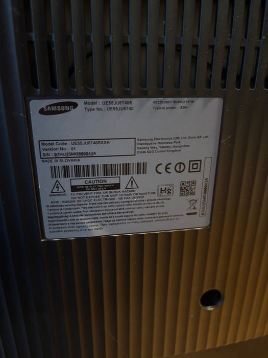 Telewizor Samsung UE55JU6740 Curved 55 cali