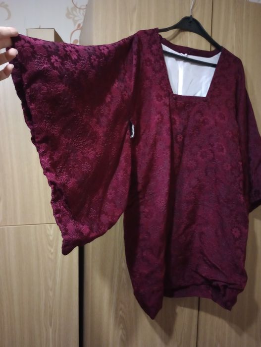 Японская накидка косплей мичиюки для кимоно или юкаты (верхняя одежда)