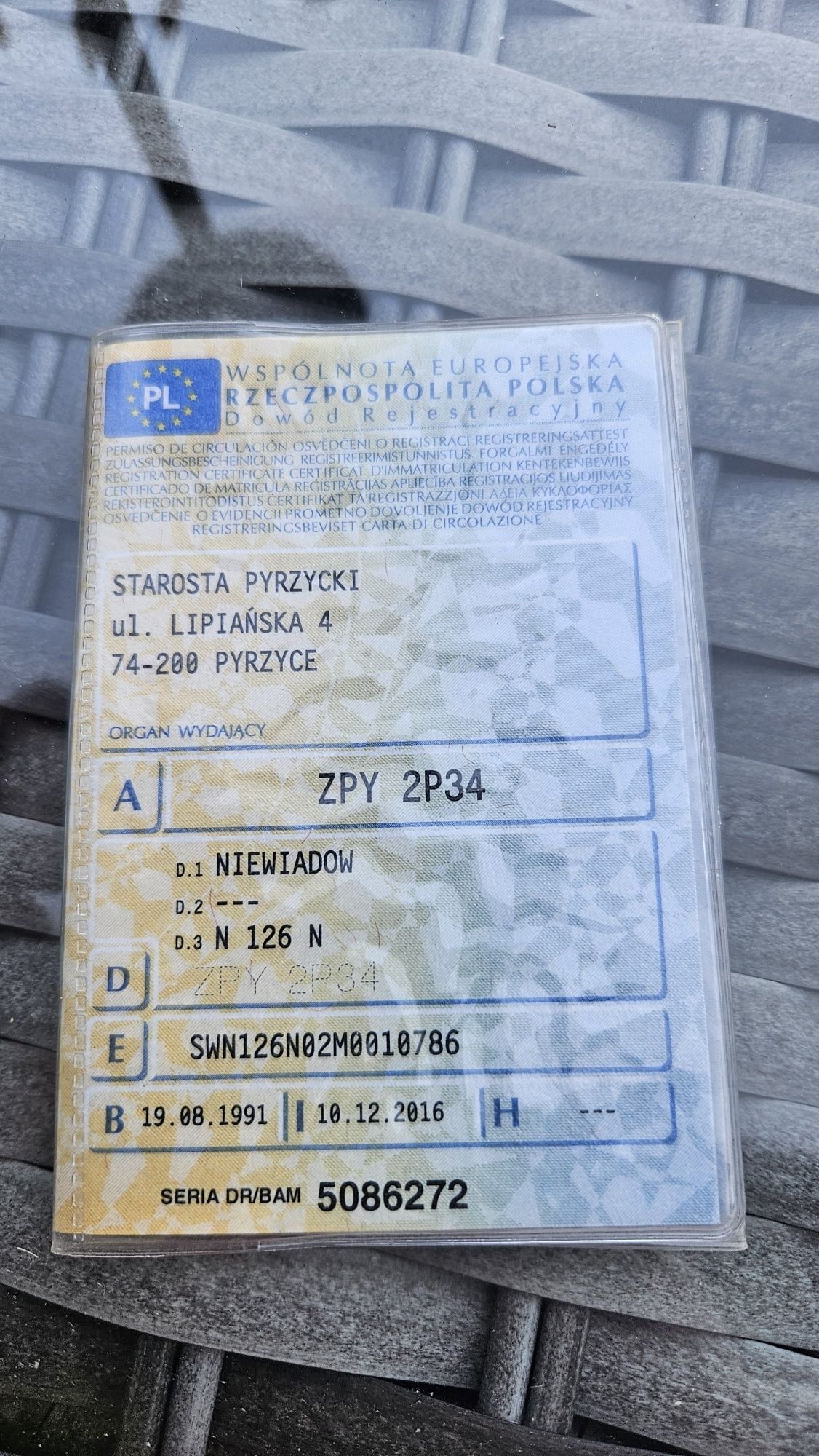 Niewiadów N 126N