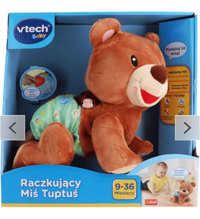 Raczkujący miś Tuptuś