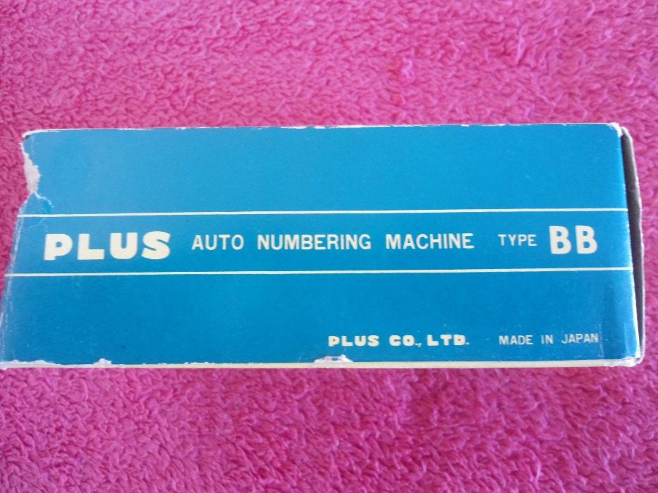 Máquina de Numerar Automática Cromada (Manual)