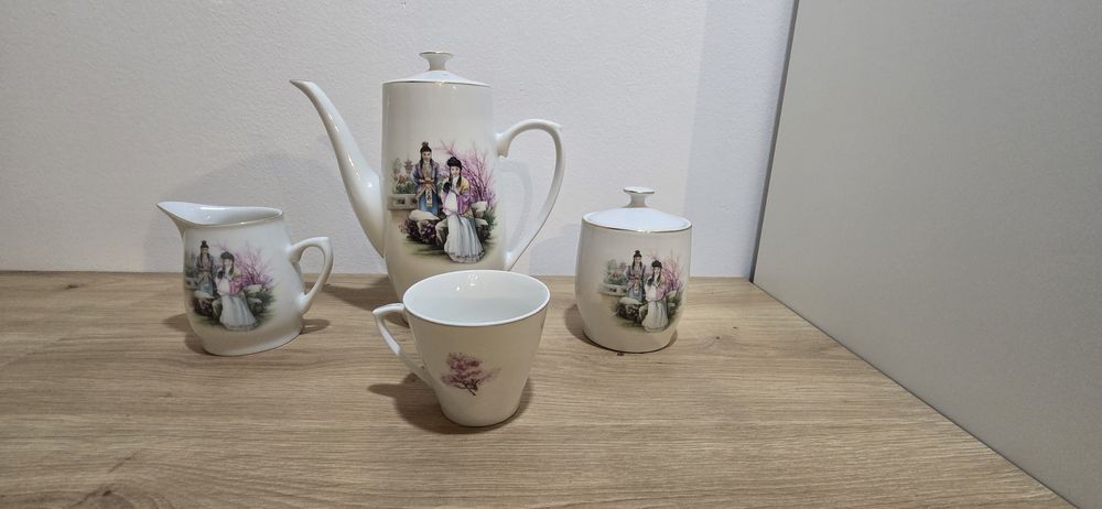 Serwis do herbaty/kawy - porcelana chińska