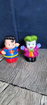 Figurki Little people Joker i Superman.