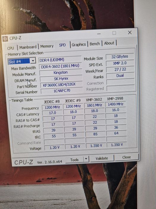 Kingston FURY 64 GB (2x32GB) DDR4 3600 MHz Beast