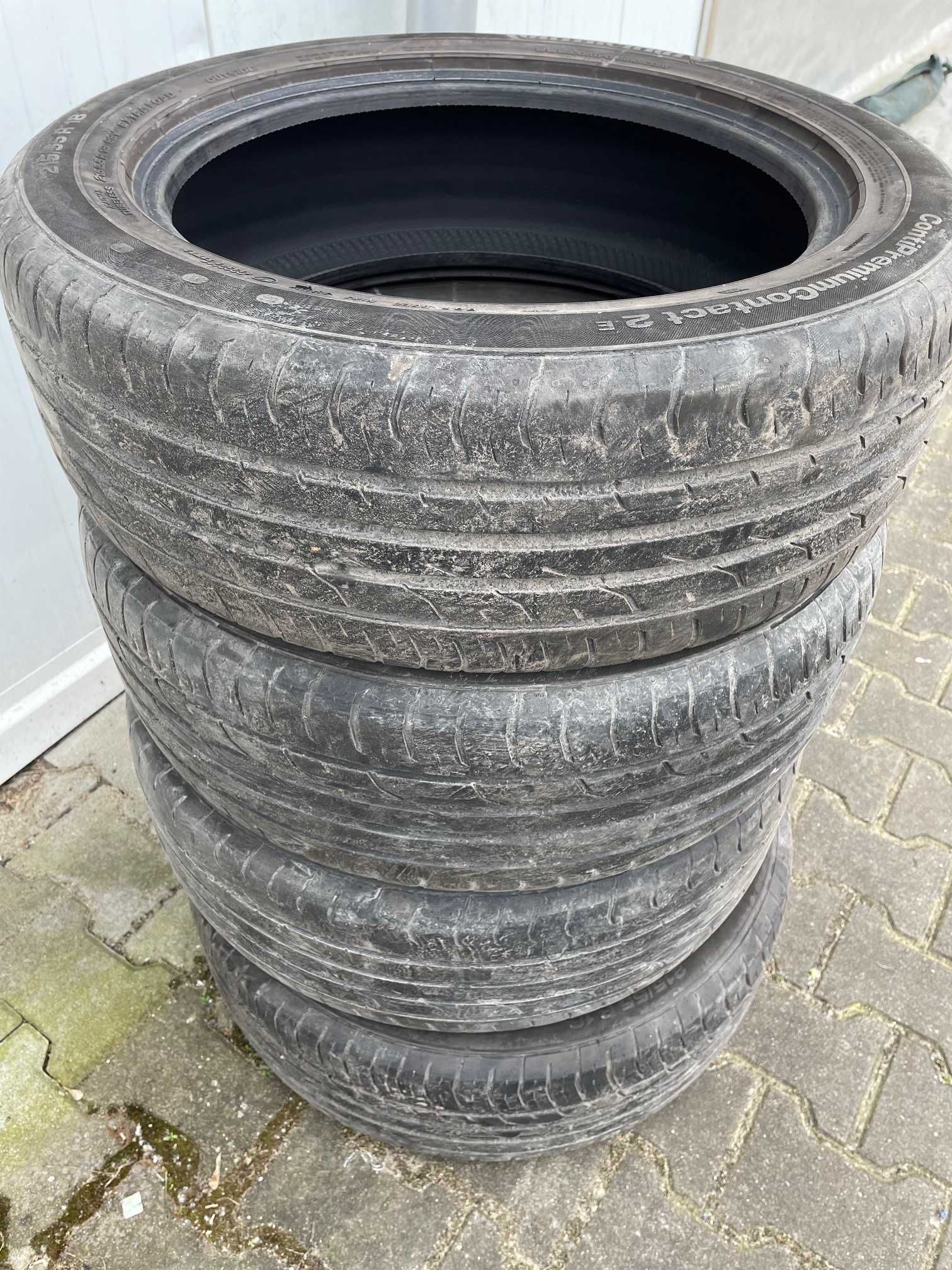 Opony Letnie Continental 215/55 R18 - używane